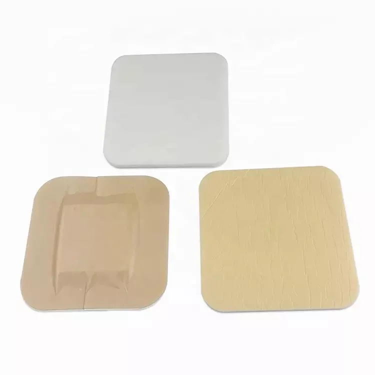 Plain Non-Adhesive Wound Care Environment Friendly Material Foam Dressing