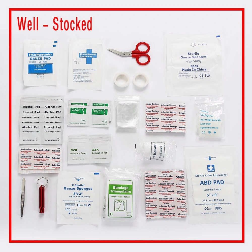 Portable First Aid Kit for Travel or Gifts