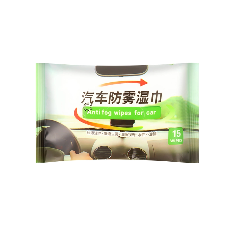 15PC High Quality Pre-Moistened Multipurpose Car Wipes Car Care Cleaning Wipes