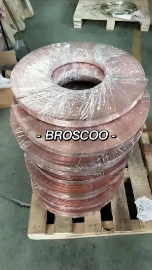 Nastro in lamina di rame con corrosione piatta in metallo flessibile per saldatura