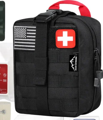 Personalizza all'ingrosso portatile campeggio esterno escursionismo emergenza infermiera medica trauma primo soccorso sopravvivenza